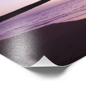 ローンパームツリーアットサンセットココナッツグローブビーチ2 フォトプリント            (角)