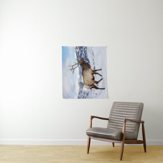 ローンブルエルク |イエローストーン国立公園 タペストリー (インサイチュ)