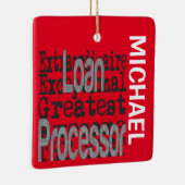 ローンプロセッサの超法規性カスタム セラミックオーナメント (右)