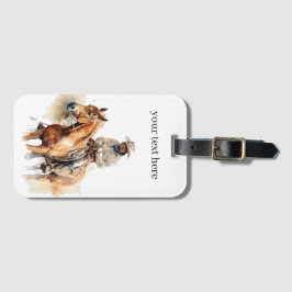 ローンホライズンウォーターカラーレンジャーカスタム ラゲッジタグ