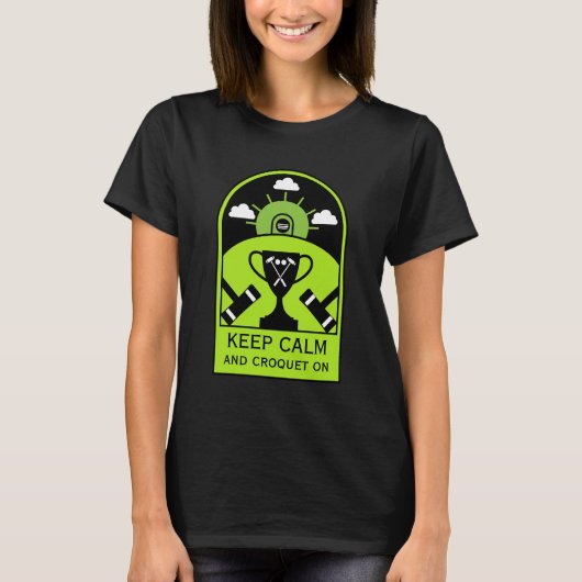 ローンボウリング Tシャツ (正面)