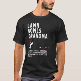 ローンボウルおばあちゃんアイディアfor Women & Retirement Tシャツ