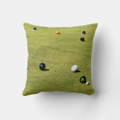 ローンボウルのアクション、 クッション (裏面)