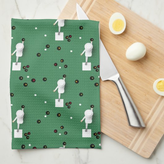 ローンボウルの伝説 キッチンタオル (四つ折り)