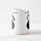 ローンボウルイースターバニー、コーヒーマグ コーヒーマグカップ (中央)