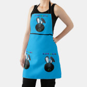 ローンボウルイースターバニー、フルプリントエプロン エプロン (インサイチュ)