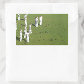 ローンボウルズイングランド 長方形シール (バッグ)