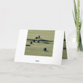 ローンボウルズクローズコール、誕生日 カード (裏面)