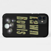 ローンボウル写真ロゴとボウル Case-Mate iPhoneケース (裏面(横))