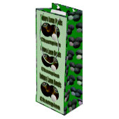 ローンボウル未来チャンピオン。 ワインギフトバッグ (裏面アングル)