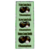 ローンボウル未来チャンピオン。 ワインギフトバッグ (裏面)