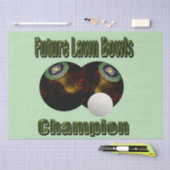 ローンボウル未来チャンピオン。 薄葉紙 (クラフト)