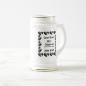 ローンボウル2023チャンピオン、ビールスタイン ビールジョッキ (正面右)