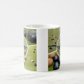 ローンボウル5つの写真フォトコラージュ、コーヒーマグ コーヒーマグカップ (中央)