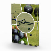 ローンボウル5つの写真フォトコラージュ、フォトブロック フォトブロック (右)