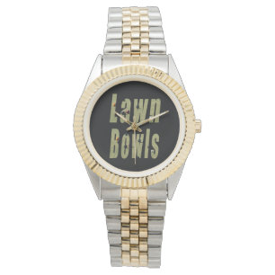 ローンボール寸法のロゴ 腕時計