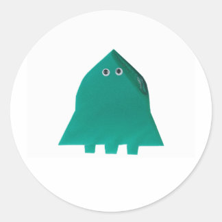 ローンマルティアンステッカー ラウンドシール