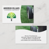 ローンモア | ツリーのロゴ 名刺 (正面/裏面)