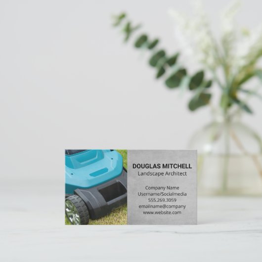 ローンモア | 刈り草 名刺 (スタンド正面)