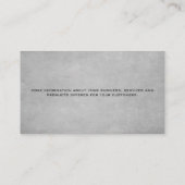 ローンモア | 刈り草 名刺 (裏面)