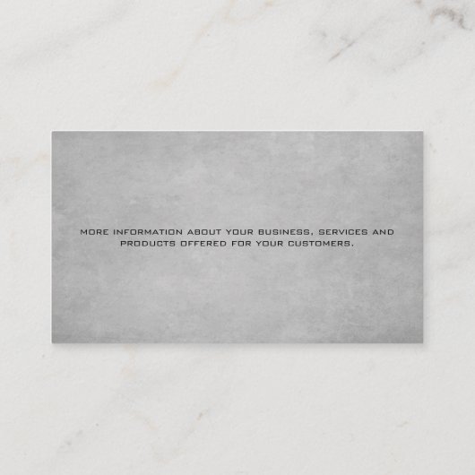 ローンモア | 刈り草 名刺 (裏面)