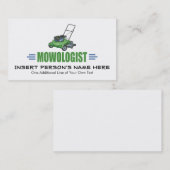 ローンモウ気にインググラスローンズ造園ヤード 名刺 (正面/裏面)