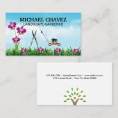 ローンモワースカイ |ガーデニングツール 名刺 (正面/裏面)