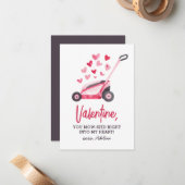 ローンモーワーキッズバレンタインデー ノートカード (正面/裏面インサイチュ)