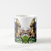 ローンライダーとApacheヴィンテージ漫画 コーヒーマグカップ (中央)