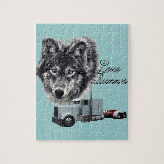 ローンランナー ジグソーパズル (縦)