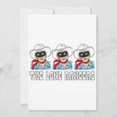 ローンレンジャーズ 招待状 (裏面)