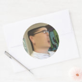 ローン円形ステッカー ラウンドシール (封筒)