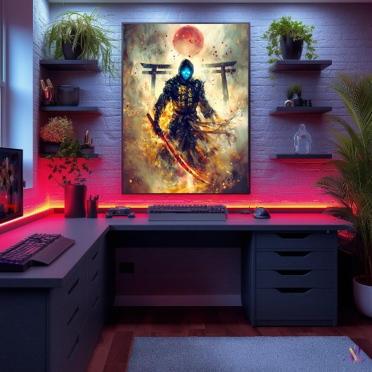 ローン幽霊浪人 – スペクトラムライ火と影 ポスター