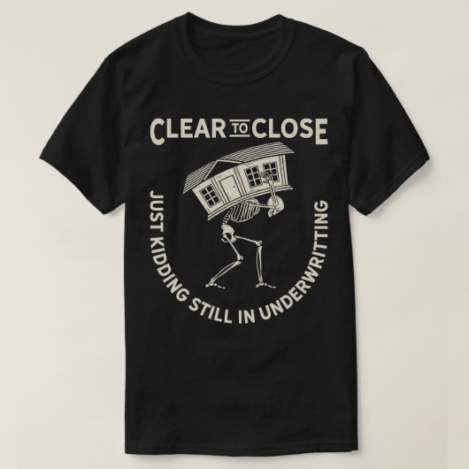 ローン担当者贈与住宅ローン仲介業者Yloの引受 Tシャツ (デザイン正面)