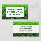 ローン気に名刺 – グリーンローン 名刺 (正面/裏面)