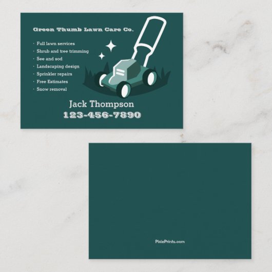 ローン気に名刺 名刺 (正面/裏面)