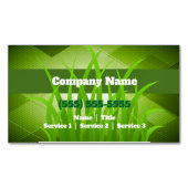 ローン気に磁気名刺 マグネット名刺 (正面)