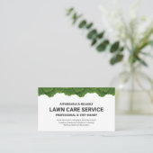 ローン気に&造園プロフェッショナルサービス 名刺 (スタンド正面)