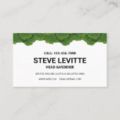 ローン気に&造園プロフェッショナルサービス 名刺 (裏面)