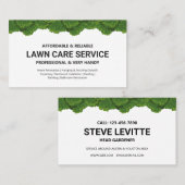 ローン気に&造園プロフェッショナルサービス 名刺 (正面/裏面)