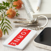 ローン鎖 キーホルダー (正面右)