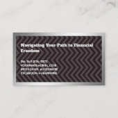 ローン・オフィサーカスタムの写真 名刺 (裏面)