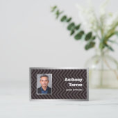 ローン・オフィサーカスタムの写真 名刺 (スタンド正面)