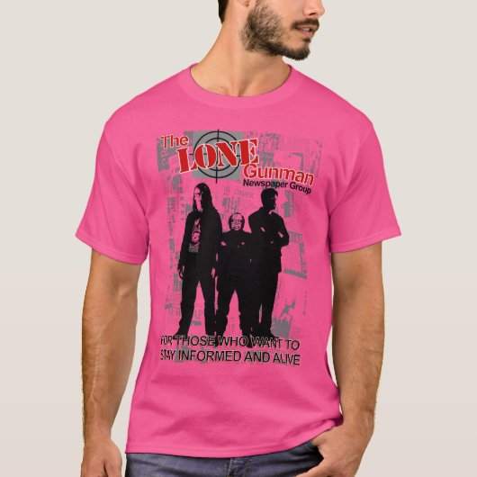 ローン・ガンマン新聞グループ Tシャツ (正面)