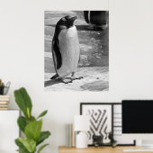 「ローン・ペンギン」 ポスター (ホームオフィス)