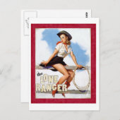 ローン・レンジャー ポストカード (正面/裏面)