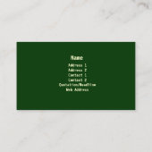 ローン&造園名刺 名刺 (裏面)