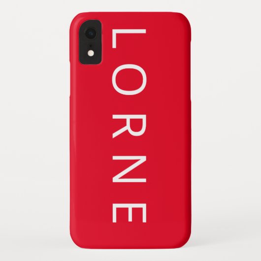 ローンIphoneケース Case-Mate iPhoneケース (裏面)