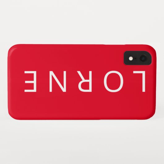 ローンIphoneケース Case-Mate iPhoneケース (裏面(横))
