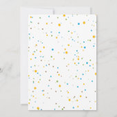 ローールディオナーズ誕生日招待状ボーイ 招待状 (裏面)